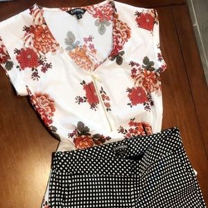 ❤️ NEW EXPRESS SHIRT (XS) & PANTS (2R)❤️